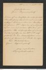 Nachlass Franz Steindachner, Brief von Vincenz Dorfmeister an Franz Steindachner (03.09.1884), Inv.Nr. 115.02, Seite 1